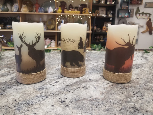 Battery candle lights